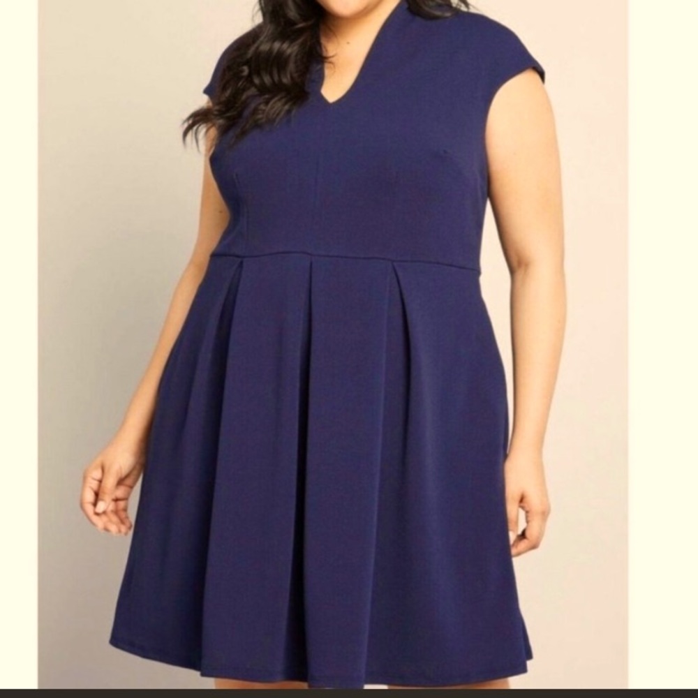 Gilli X Modcloth Navy dress